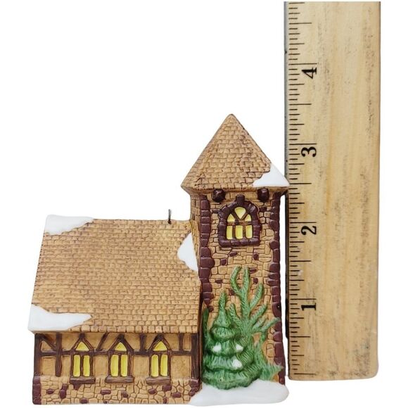 Dept. 56 Dickens Village DICKENS VILLAGE CHURCH Classic Ornament Series - Picture 7 of 8